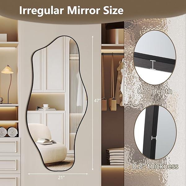 Cloud Shaped Wall Mirror