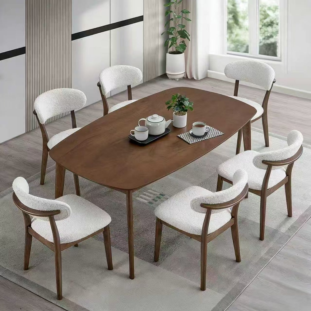 Walnut · Seats 6