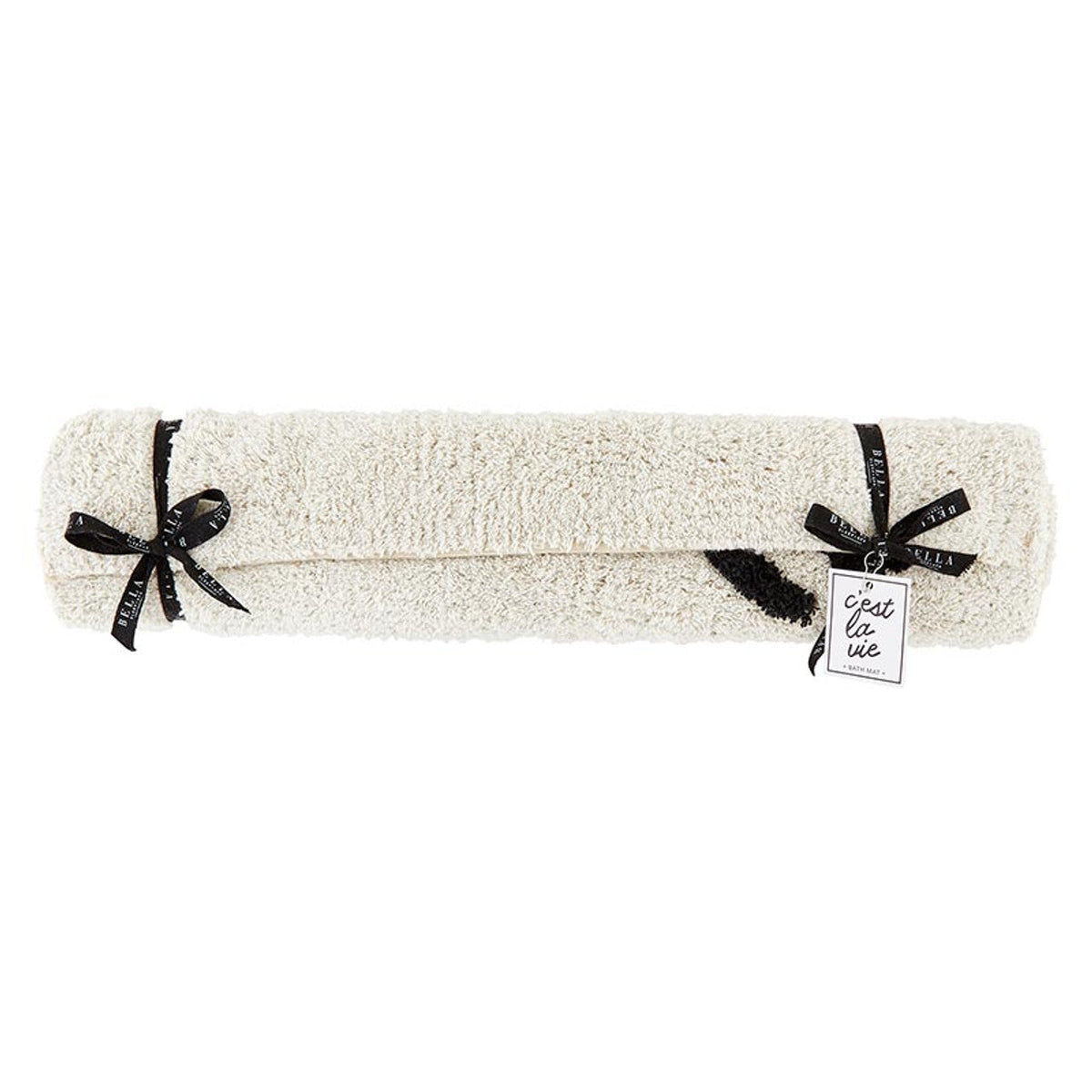 C'est La Vie Cotton Bath Mat