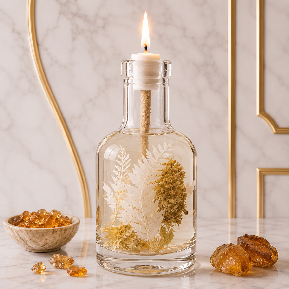Refillable Oil Candle