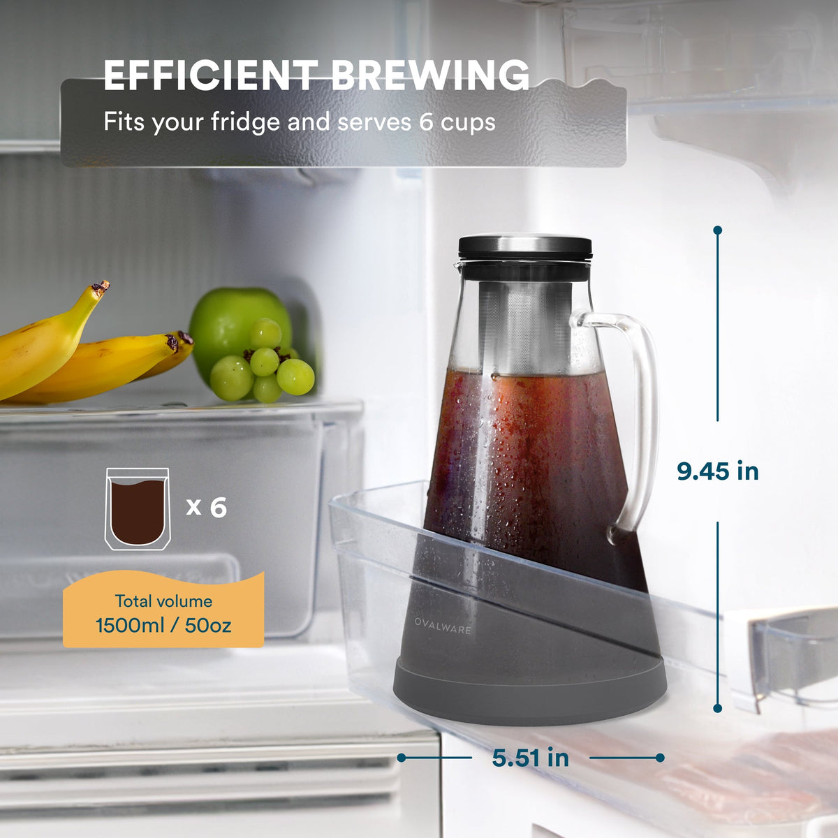 Borosilicate Glass Cold Brew Maker