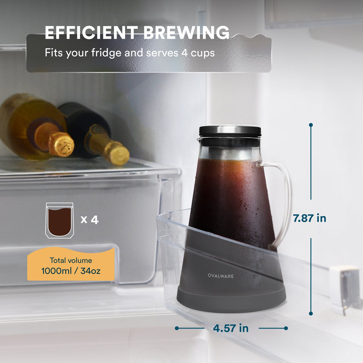 Borosilicate Glass Cold Brew Maker
