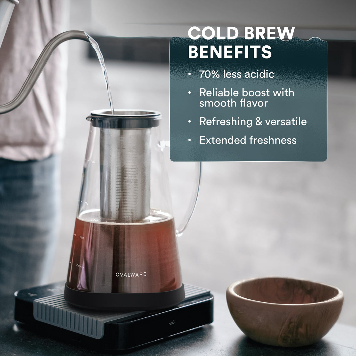 Borosilicate Glass Cold Brew Maker