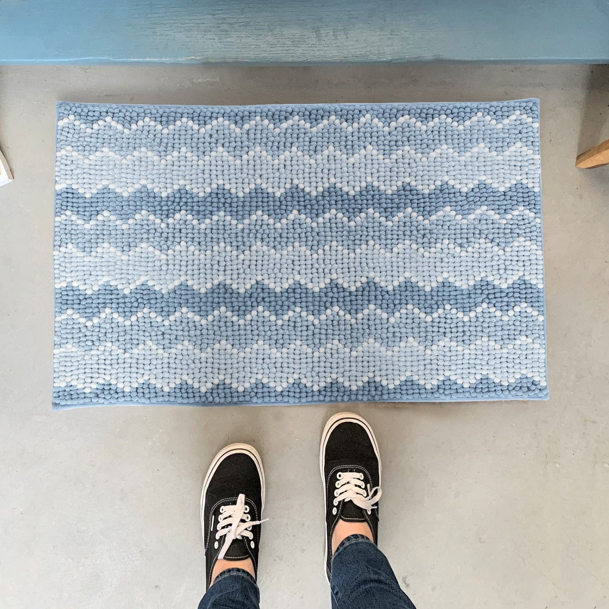 Chenille Bath Mat And Runner