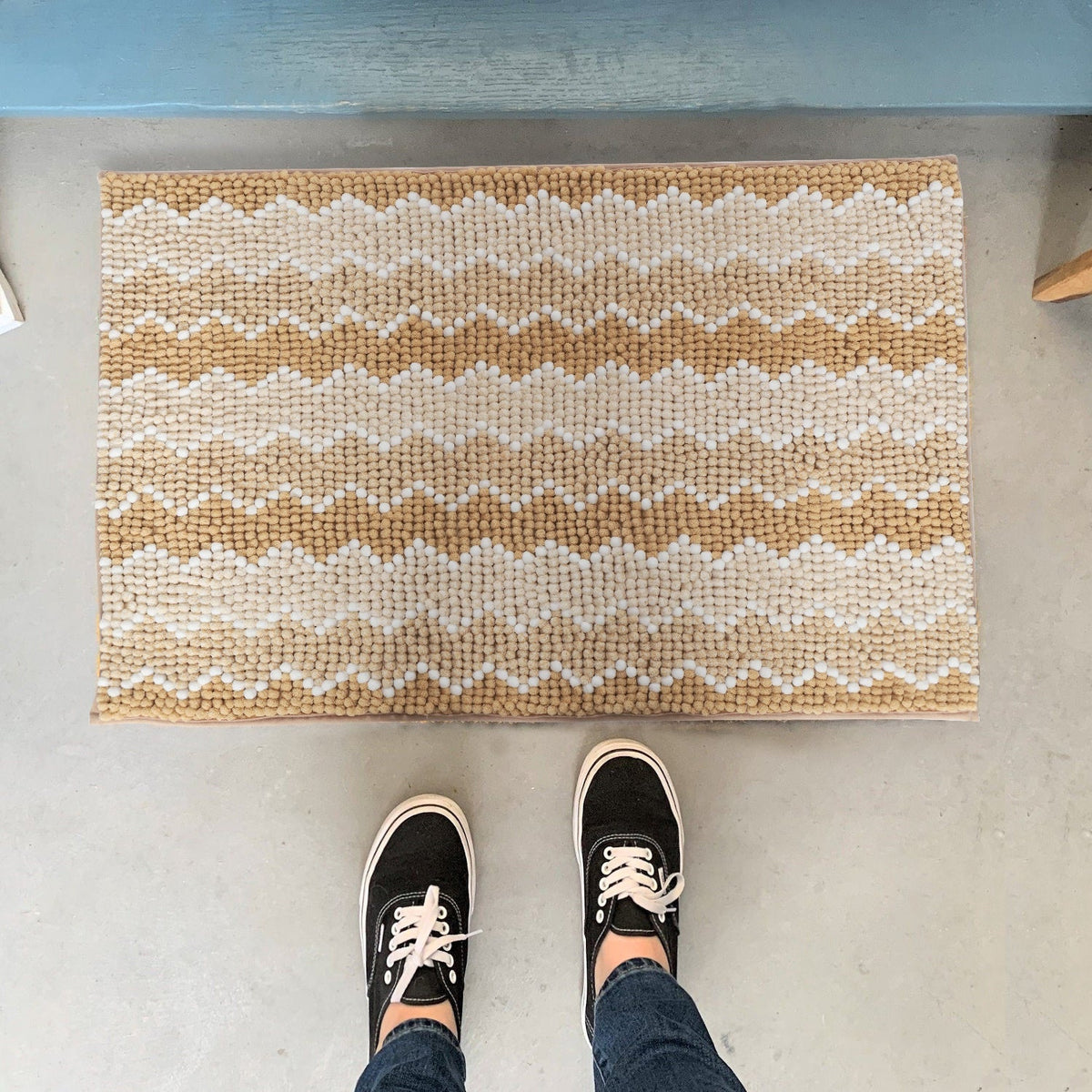 Chenille Bath Mat And Runner