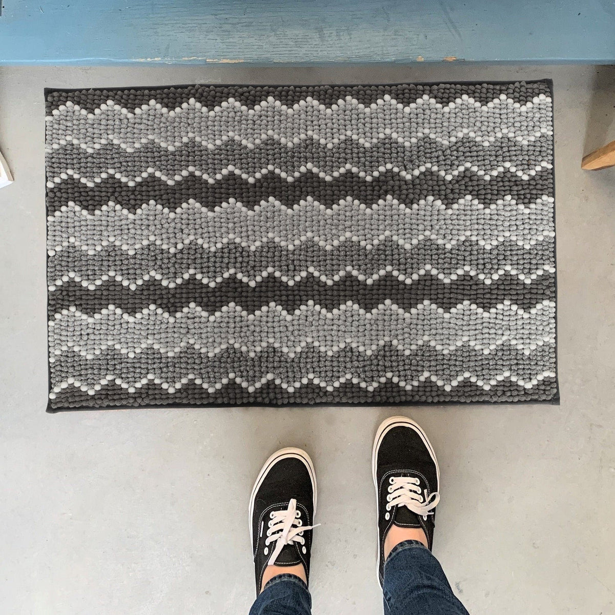 Chenille Bath Mat And Runner