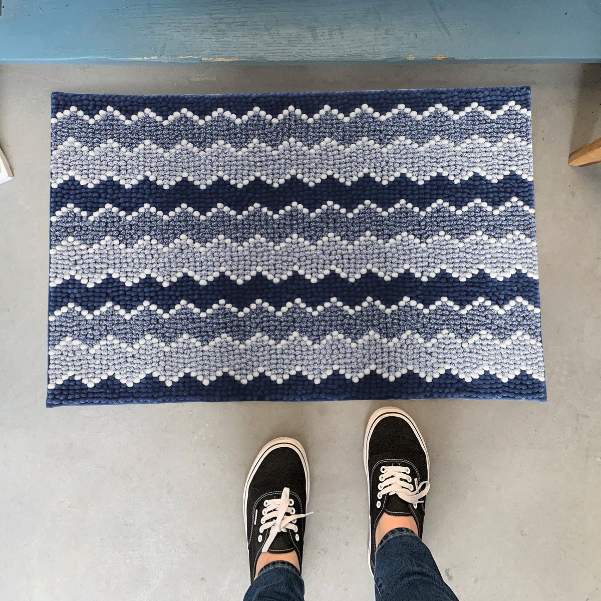 Chenille Bath Mat And Runner