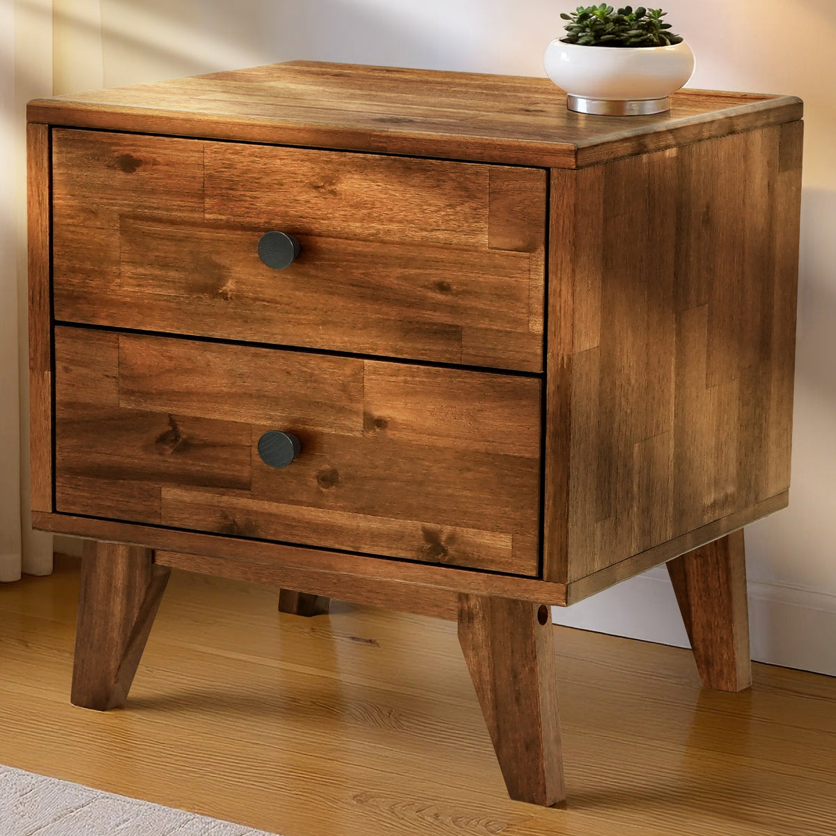 Solid Acacia Nightstand