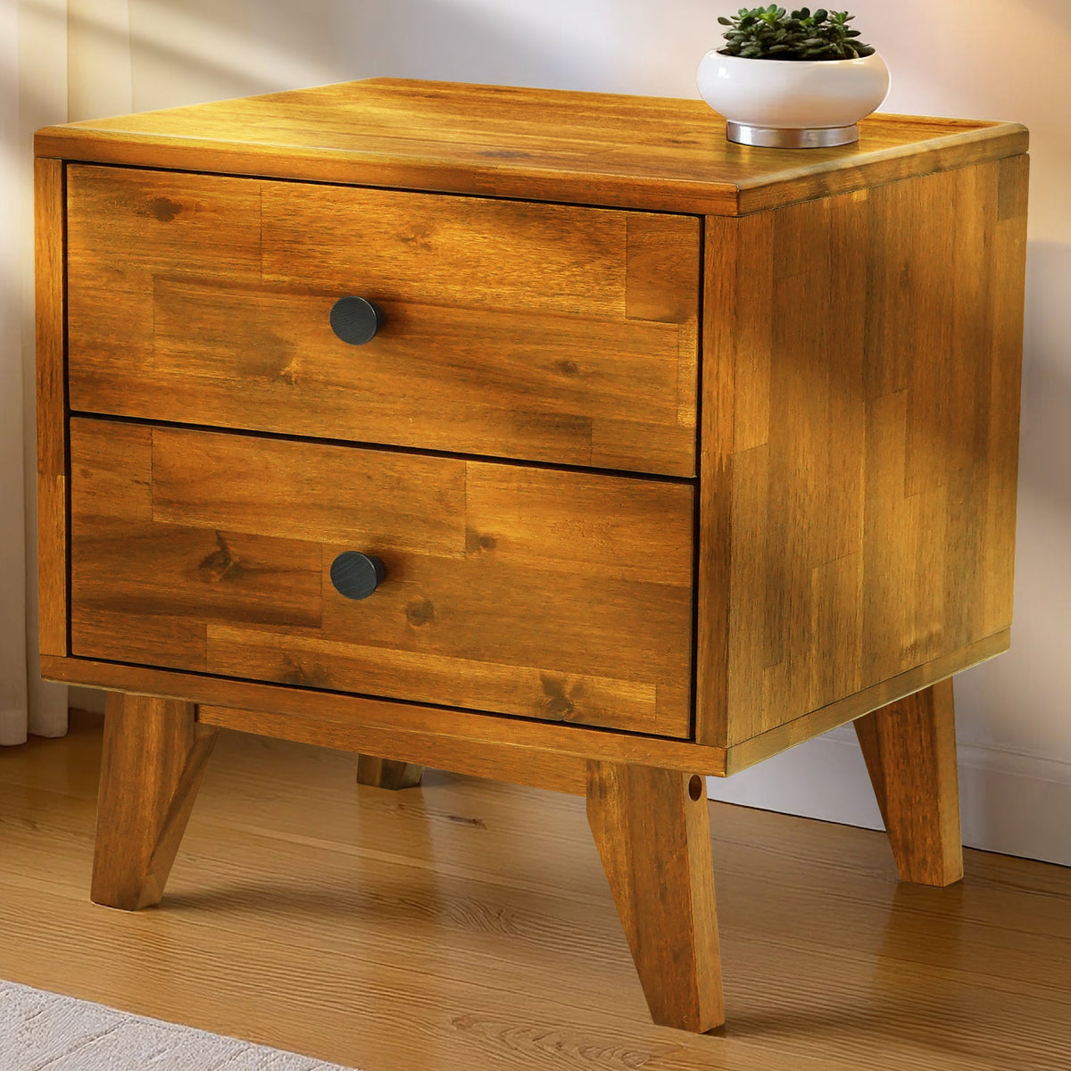 Solid Acacia Nightstand