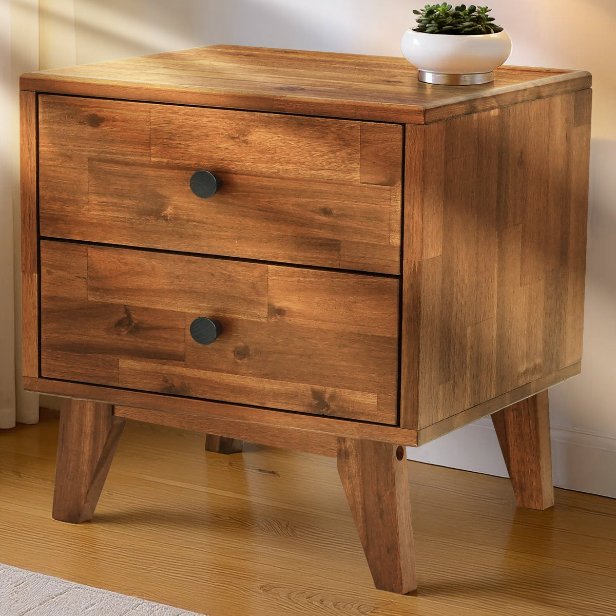 Solid Acacia Nightstand