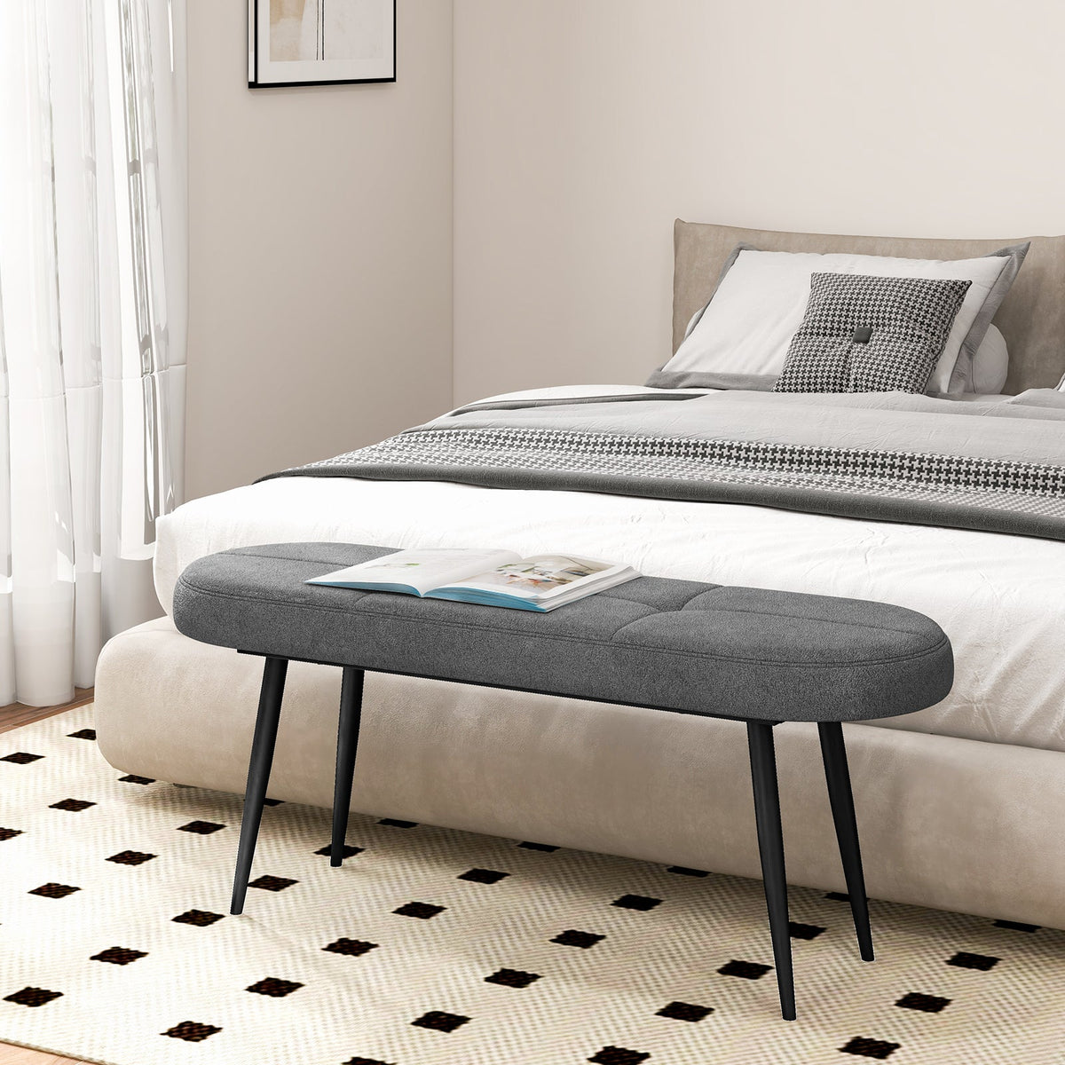 Upholstered Entryway Bench