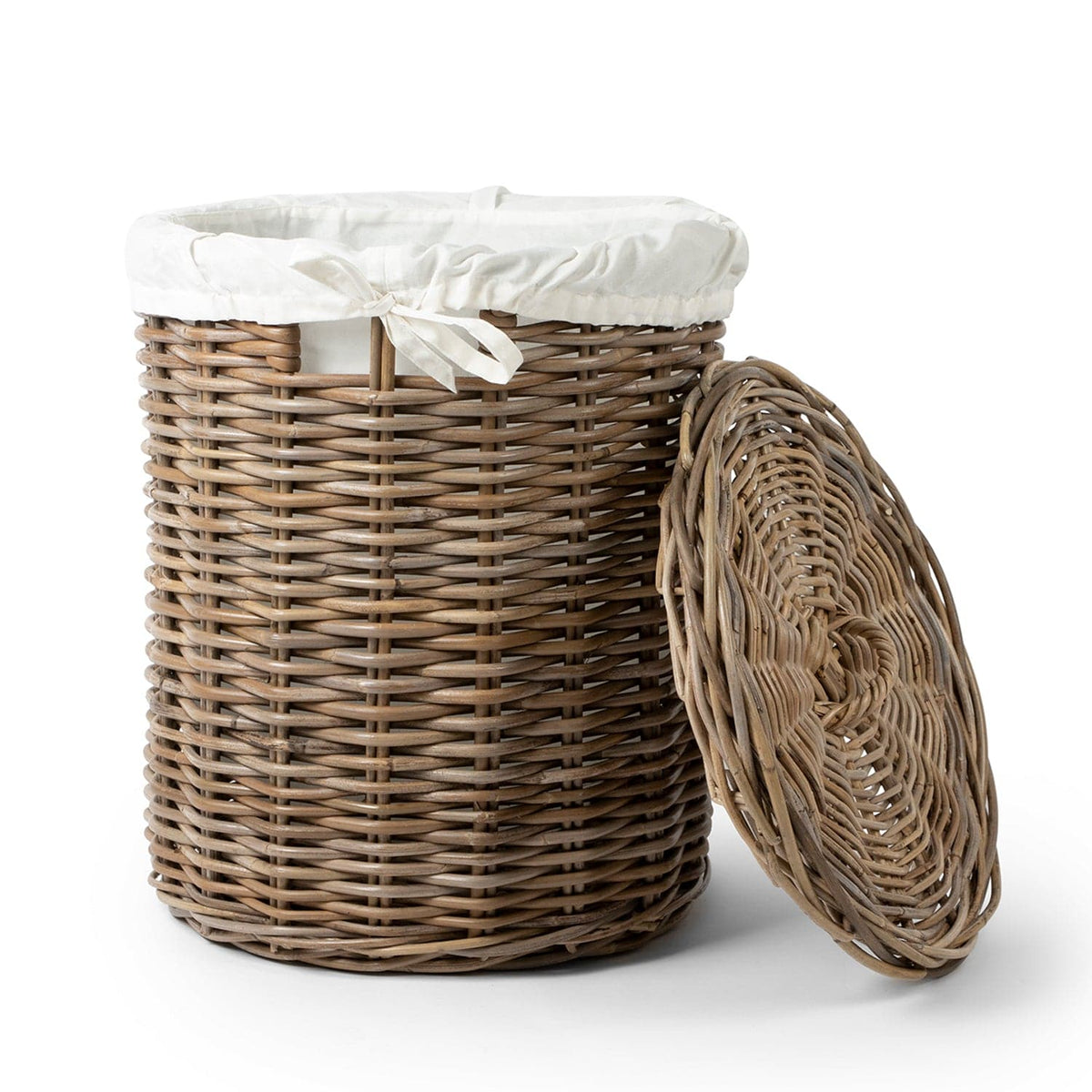 Rattan Laundry Basket With Lid