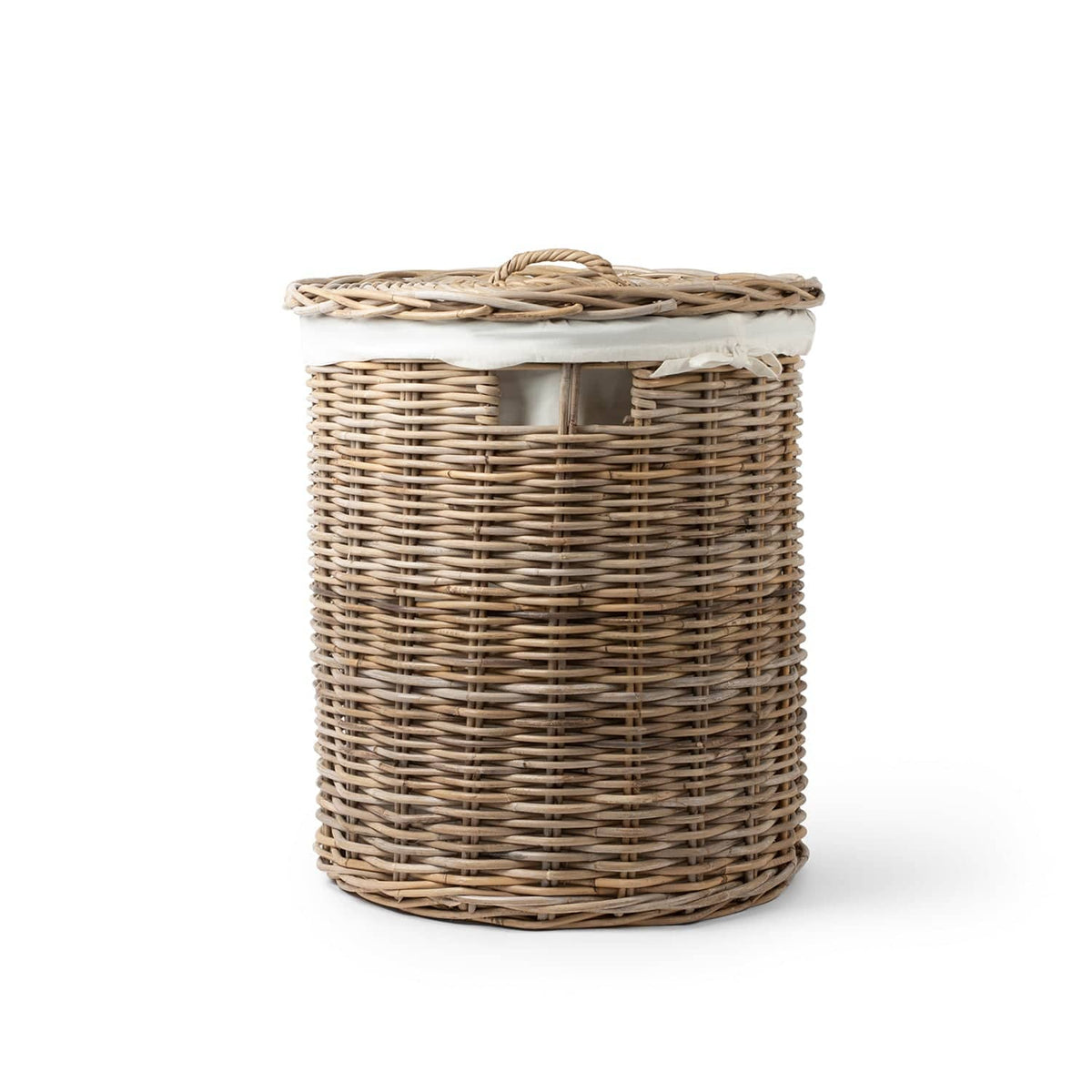 Rattan Laundry Basket With Lid
