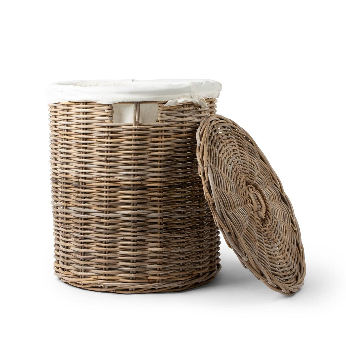Rattan Laundry Basket With Lid