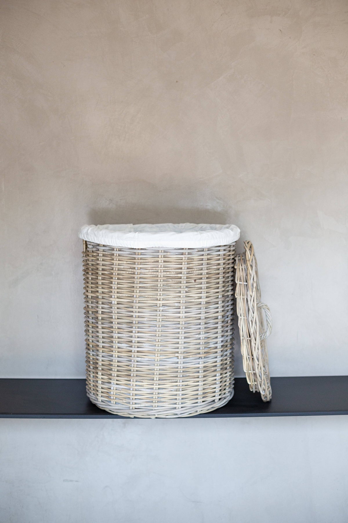 Rattan Laundry Basket With Lid